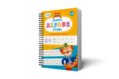 Sihirli Kalemli Oluklu Alfabe Kitabı