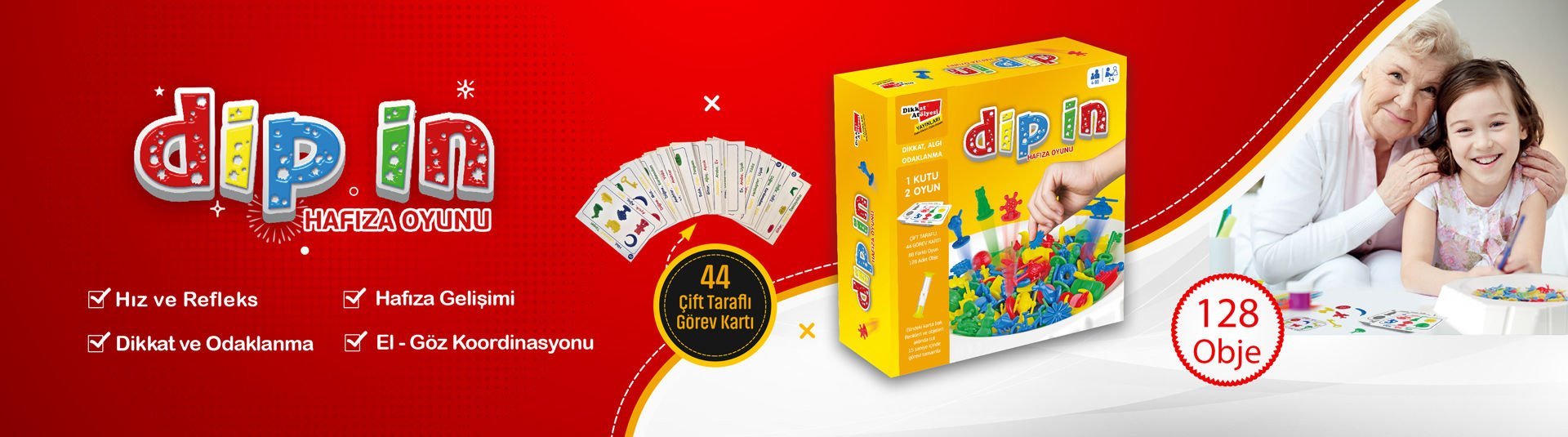 Dip in Dikkat, Algı ve Hafıza Oyunu