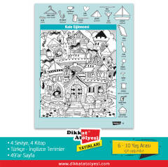 Hidden Pictures Gizli Resimler 4'lü Set