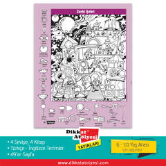 Hidden Pictures Gizli Resimler 4'lü Set