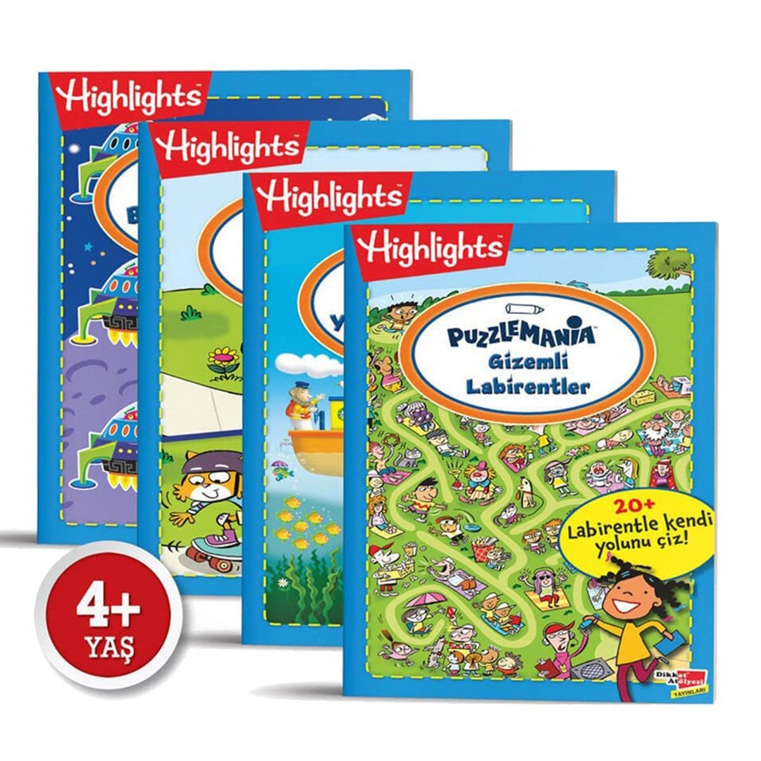 Puzzlemania On The Go Serisi (4'lü Set)