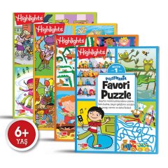 Puzzlemania Favori Puzzle Fark Bulma 4'lü Set