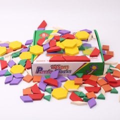 125 Parça Ahşap Tangram