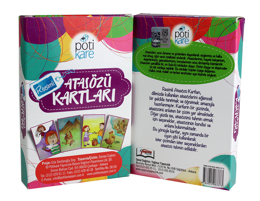 Resimli Atasözü Kartları