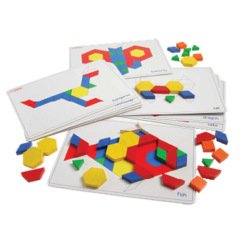 250 Parça Ahşap Tangram Görsel Algı Oyunu