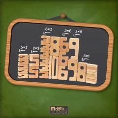 MathBloks Dört İşlem Matematik Blokları | Dikkat Atölyesi