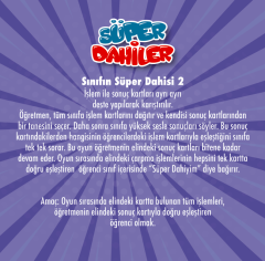 Süper Dahiler Çarpım Tablosu 2 (6x'dan 9x'a)