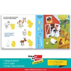 Sticker Bulmacalı Hikayeler 4'lü Set