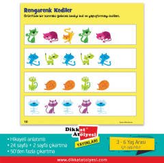 Sticker Eğlenceli Etkinliklerle Hikayeli Bulmaca 5'li Set