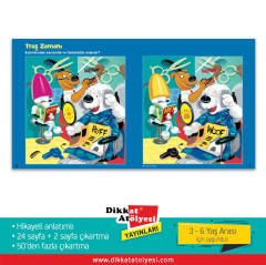 Sticker Eğlenceli Etkinliklerle Hikayeli Bulmaca 5'li Set