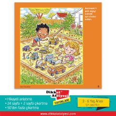 Sticker Eğlenceli Etkinliklerle Hikayeli Bulmaca 5'li Set