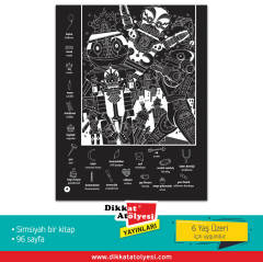 Parlayan Hidden Pictures Puzzle Dikkat Geliştirme Kitabı 7-99 Yaş