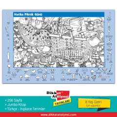 Jumbo Kitap Hidden Pictures Dikkat Geliştirme Serisi