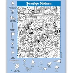 Jumbo Kitap Hidden Pictures Dikkat Geliştirme Serisi