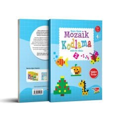 Okul Öncesi Stickerli Kare Kare Mozaik Kodlama 2. Seviye