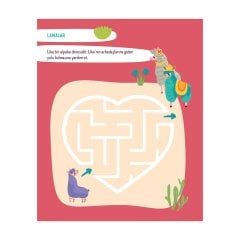 2-4 Yaş Yaz Sil Eğlenceli Labirentler