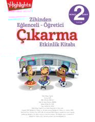 2. Sınıf Zihinden Eğlenceli-Öğretici Çıkarma Etkinlikleri