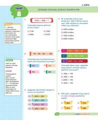4. Sınıf İpuçlu Matematik Yeni Nesil Soru Bankası