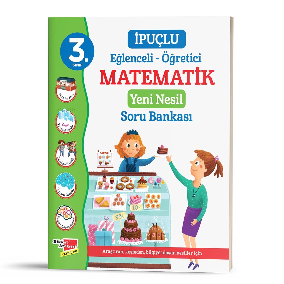 3. Sınıf İpuçlu Matematik Yeni Nesil Soru Bankası