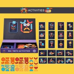 Mideer Magnetic Puzzle Board - Activities - Manyetik Aktiviteler Eğitici Oyun Yapbozu