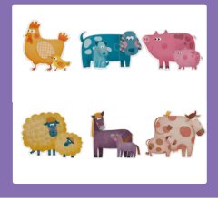 Mideer My First Puzzle - Mom & Baby-İlk Yapbozum - Anne ve Bebek