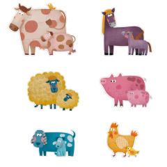 Mideer My First Puzzle - Mom & Baby-İlk Yapbozum - Anne ve Bebek