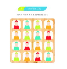 Peg Bebekler Adım Adım 4x4 Sudoku Oyunu