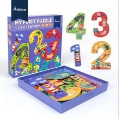 Mideer My First Puzzle 12345 16 Parça Sayılar İlk Puzzle Etkinliğim