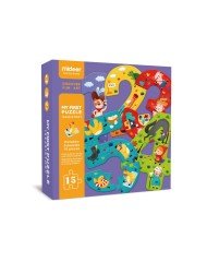 Mideer My First Puzzle 12345 16 Parça Sayılar İlk Puzzle Etkinliğim