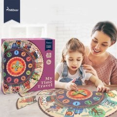 Mideer My Time Travel Zaman Yolculuğum Puzzle Seti