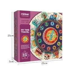 Mideer My Time Travel Zaman Yolculuğum Puzzle Seti