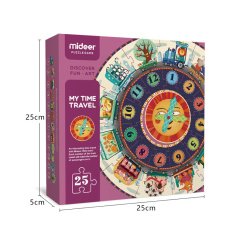 Mideer My Time Travel Zaman Yolculuğum Puzzle Seti