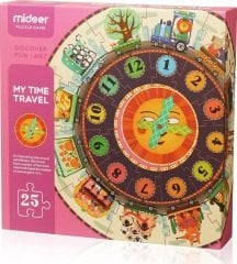 Mideer My Time Travel Zaman Yolculuğum Puzzle Seti