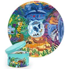 Mideer Animals Around The World Round Puzzle 150pcs