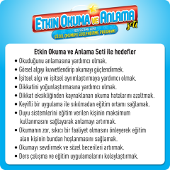 Adeda Osman Abalı Etkin Okuma ve Anlama Seti 1. Kademe