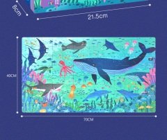 Mideer Wonderful Ocean Puzzle - Harika Okyanus Bulmacalı Kağıt Yapboz