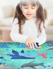 Mideer Wonderful Ocean Puzzle - Harika Okyanus Bulmacalı Kağıt Yapboz