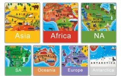 Mideer Our World Floor Puzzle-Dünya Haritası Zemin Bulmacası
