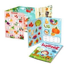 Resimli Temalarla İngilizce İlk Kelimelerim 3 - Benim Bahçem