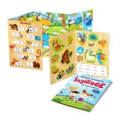 Resimli Temalarla İngilizce İlk Kelimelerim 8 - Hayvanat Bahçesi