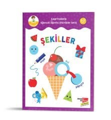 Şekiller - Çıkartmalarla Eğlenceli Öğretici Etkinlikler Serisi
