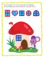 Şekiller - Çıkartmalarla Eğlenceli Öğretici Etkinlikler Serisi