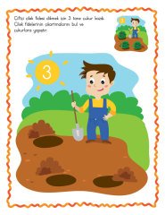 Sayılar - Çıkartmalarla Eğlenceli Öğretici Etkinlikler Serisi