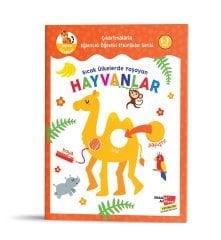 Sıcak Ülkelerde Yaşayan Hayvanlar - Çıkartmalarla Eğlenceli Öğretici Etkinlikler Serisi