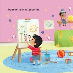 Evimizdeki Renkler - Aile Hikayeleri Serisi (Karton Kapak)