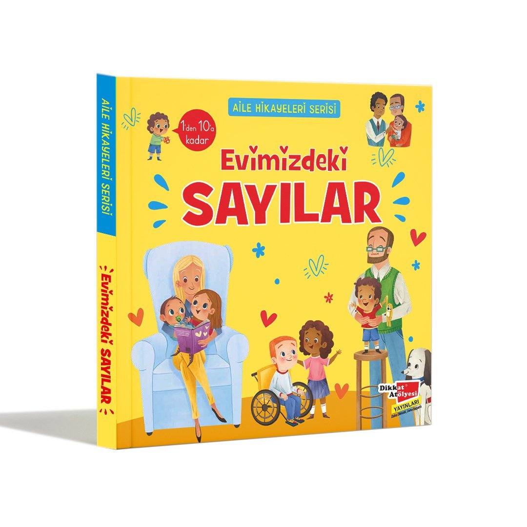Evimizdeki Sayılar - Aile Hikayeleri Serisi (Karton Kapak)