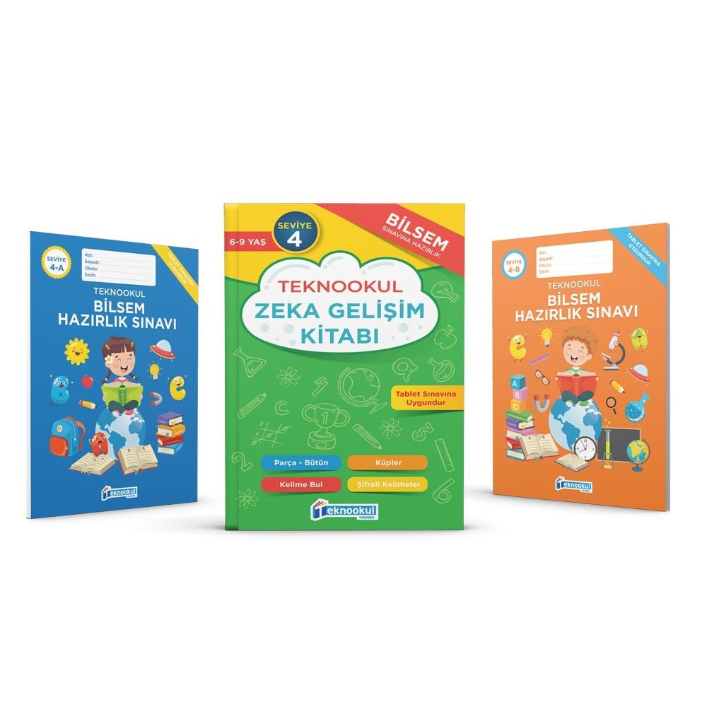 Bilsem Hazırlık Seti 4. Seviye (6-9 Yaş)