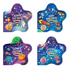 Çıkartmalı Yıldız Kitapları 4 lü Set