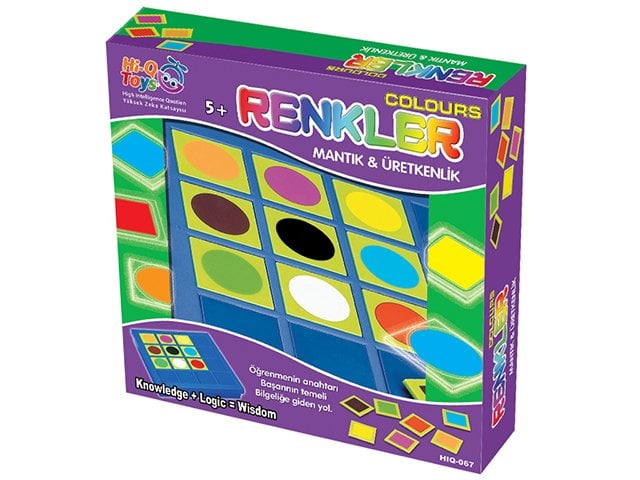 Renkler Sudoku - Mantık ve Matematik Konsepti Oyunu