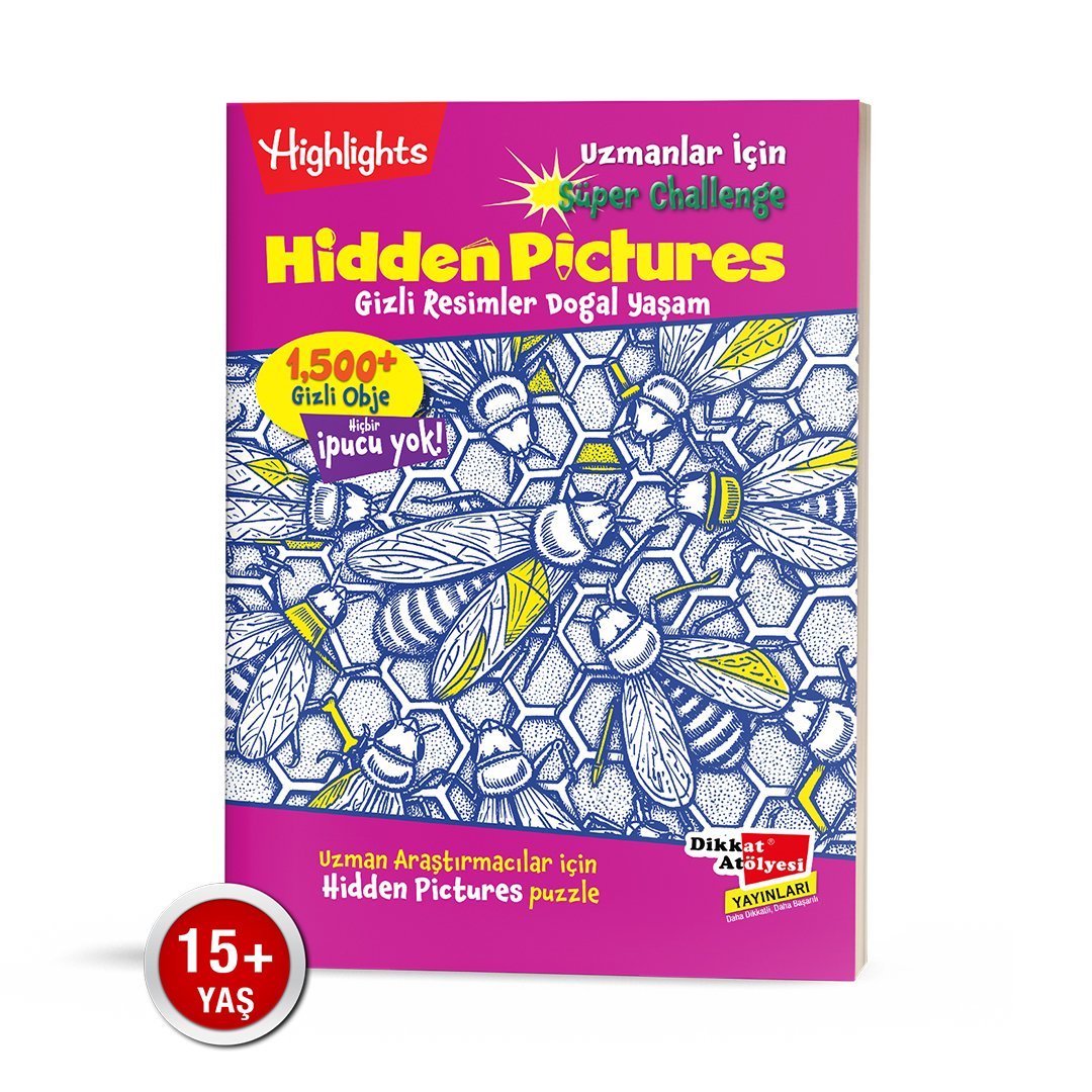 Uzmanlar için Hidden Pictures - Doğal Yaşam Puzzle (Tek Kitap)